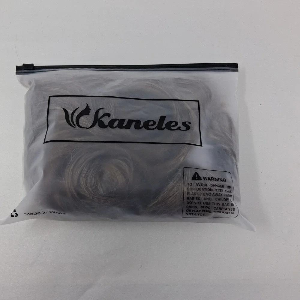 Kaneles S327 Mullet Wig Light Brown Blonde Mix Heat Resistant Synthetic Fiber
